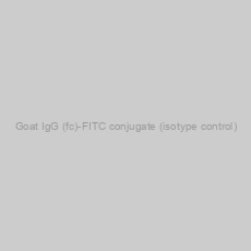 Image of Goat IgG (fc)-FITC conjugate (isotype control)